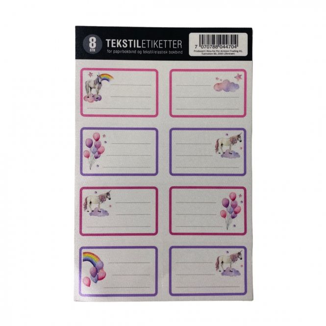 Hovedbilde Boketiketter - Hester