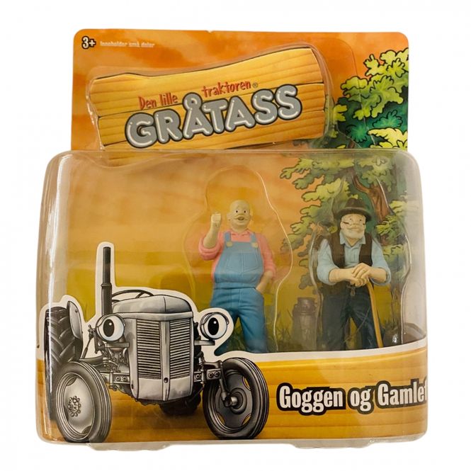 Hovedbilde Gråtass-figurer 2 pk. Goggen og Gamlefar
