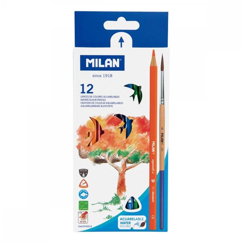 Fargeblyanter 12 pk. Milan