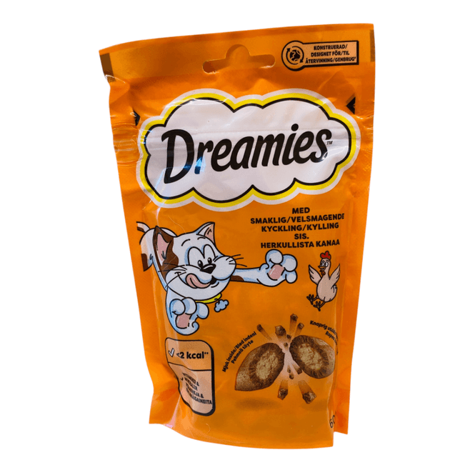 Hovedbilde Dreamies Kylling 60g DREAMIES