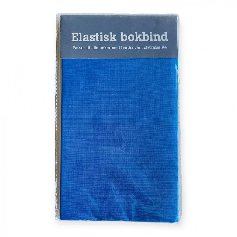 Bokbind elastisk - blått