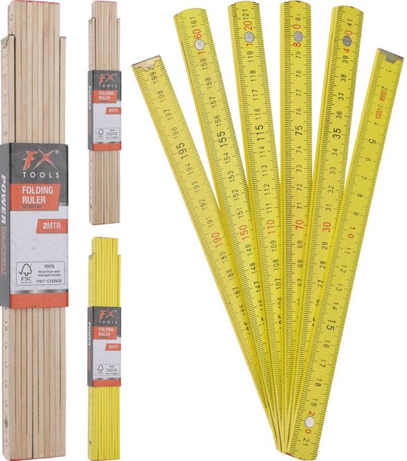 Hovedbilde Tommestokk 2m. FX TOOLS