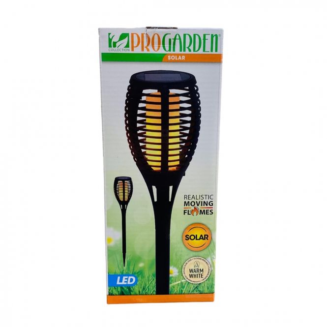 Hovedbilde Solarlampe med flamme-effekt 58 cm