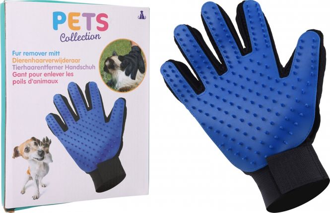 Hovedbilde Hanskebørste for hund/katt