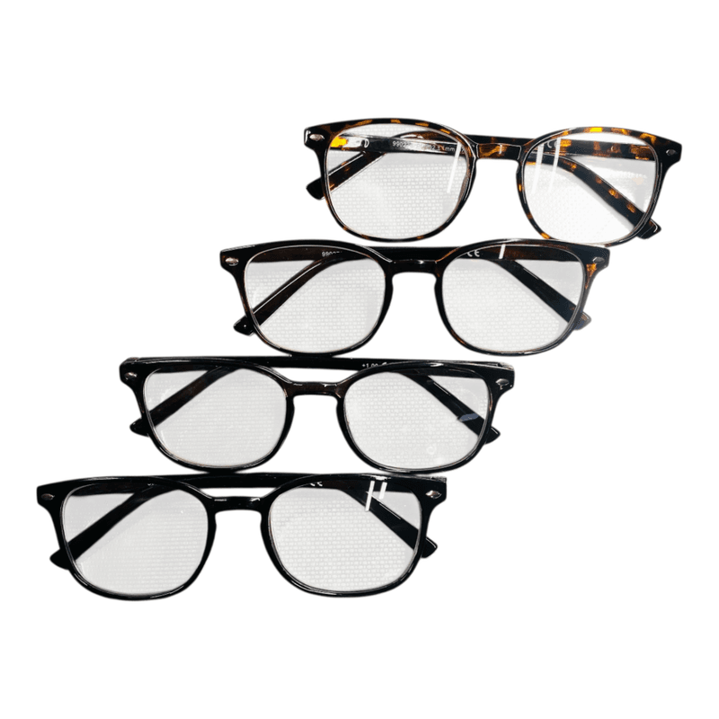 Lesebriller 4 pk. styrke pluss 1