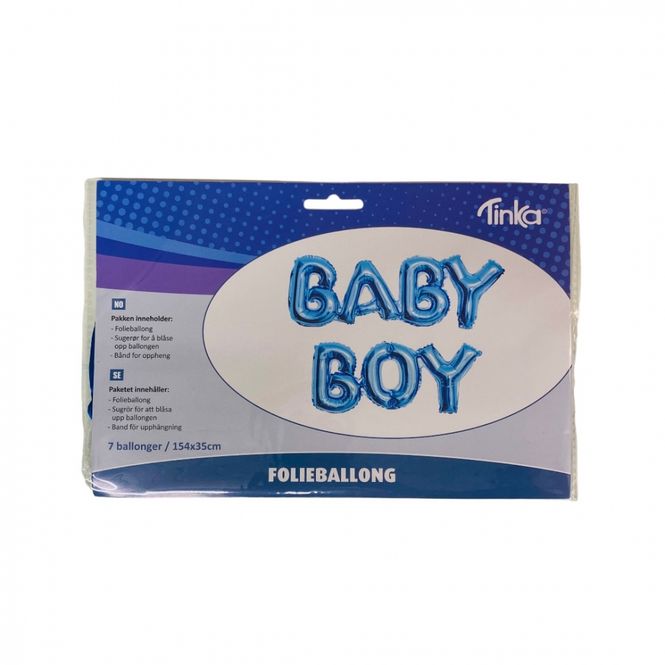 Hovedbilde Folieballong Baby Boy