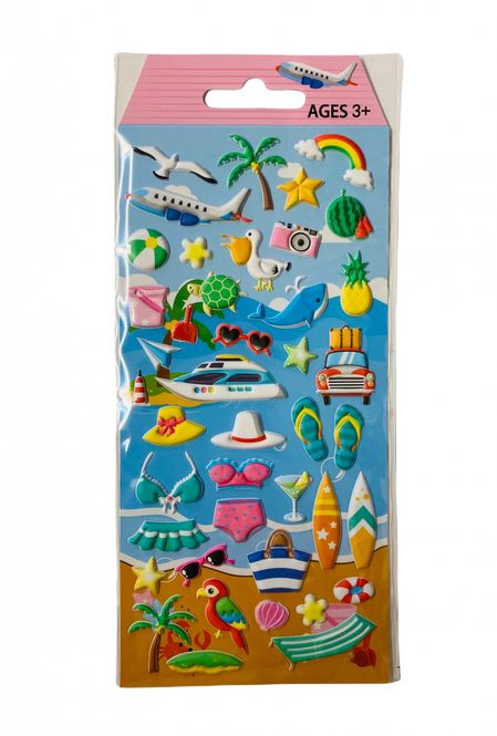 Hovedbilde Stickers 3D "Ferie"
