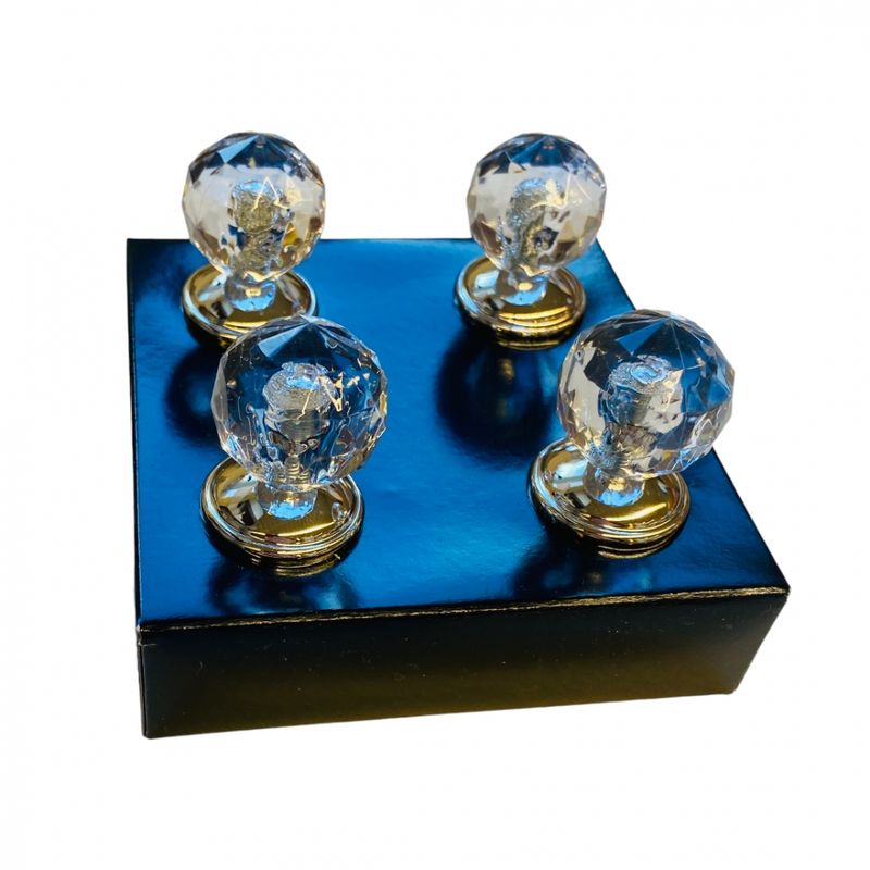 Dør/skuffe-knotter 4 pk.