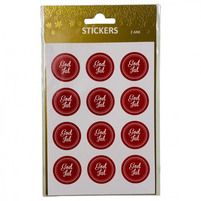 Hovedbilde Julestickers God jul