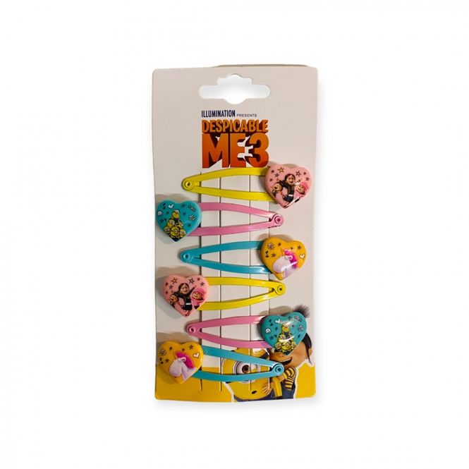 Hovedbilde Hårspenner 6 pk. Minions