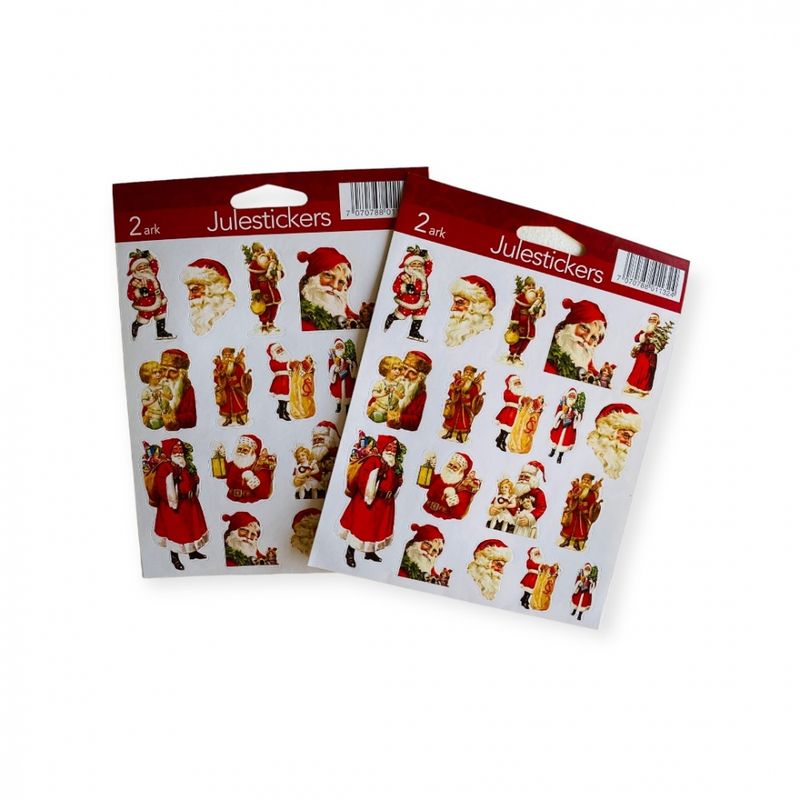 Julestickers Nostalgiske nisser