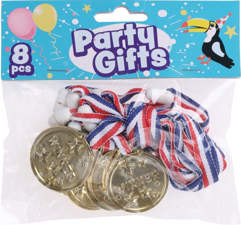 Medaljer 8 stk