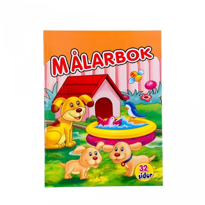 Malebok 32 sider