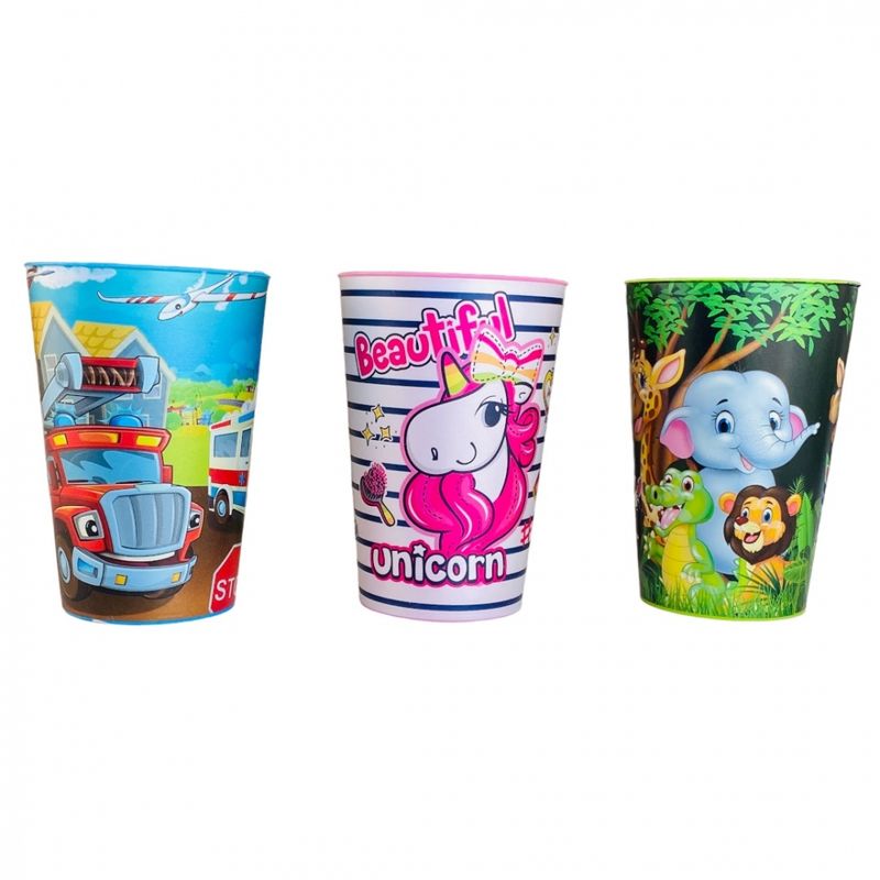Plastkrus 340 ml Barnemotiv