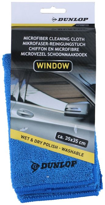 Hovedbilde Dunlop Mikrofiberklut bilvinduer 35x35cm