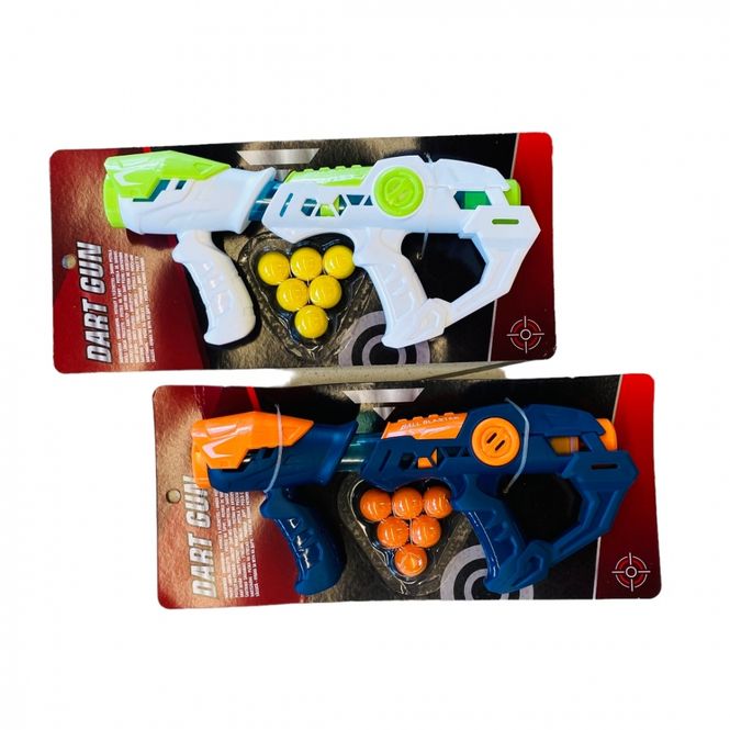 Hovedbilde Dart gun 36 cm med 6 myke kuler