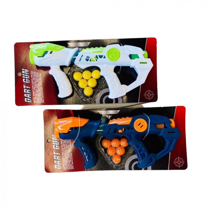 Dart gun 36 cm med 6 myke kuler
