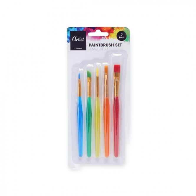 Hovedbilde Malerpensler 5 pk.