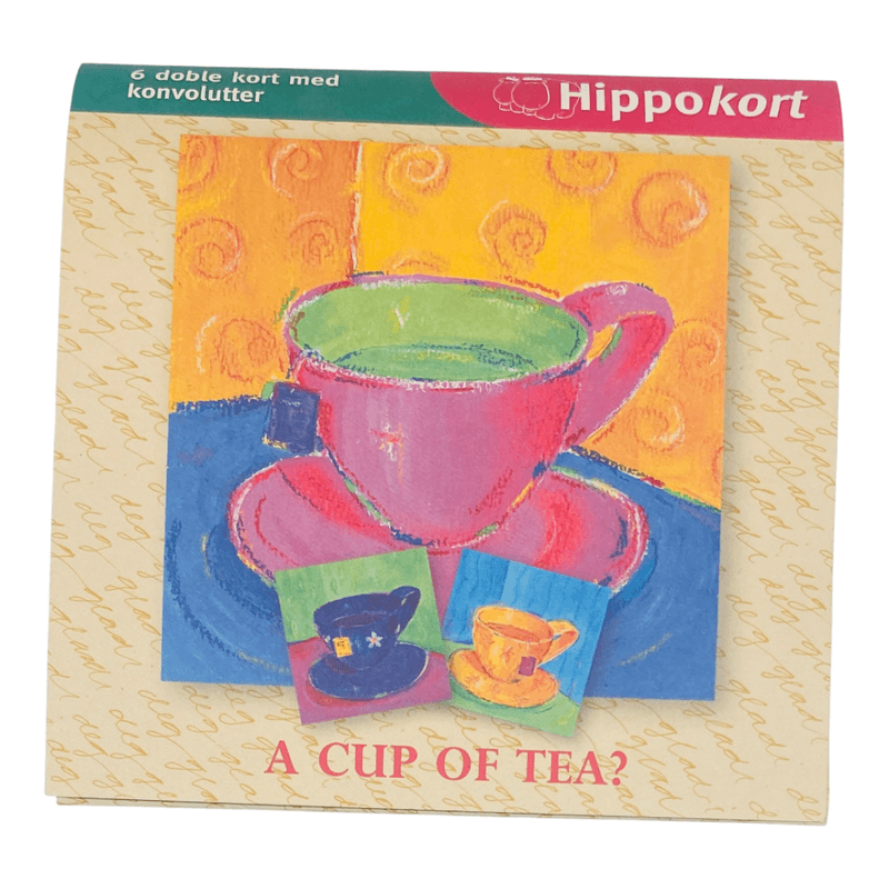 Gratulasjonskort doble med konvolutt 6 pk.