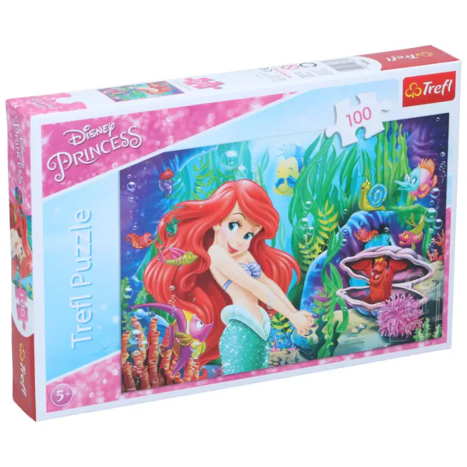 Hovedbilde Puslespill Ariel 100 Brikker | Disney