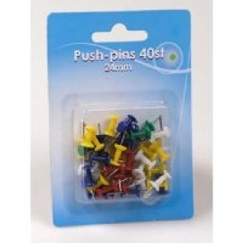 Push-pins 40 pk.