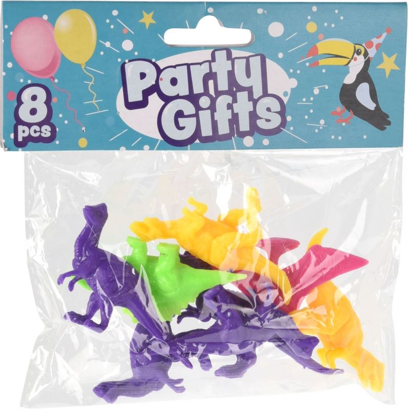 Dinosaurfigurer 8 stk