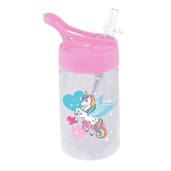 Hovedbilde Drikkeflaske 350ml Tinka Pegasus rosa