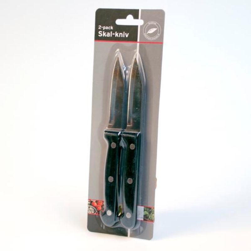 Skrellekniv 2-pk 18cm