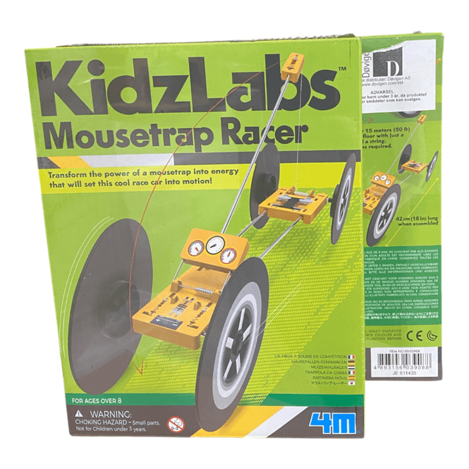 Hovedbilde KidzLabs Mousetrap Racer | Byggesett fra 8 år