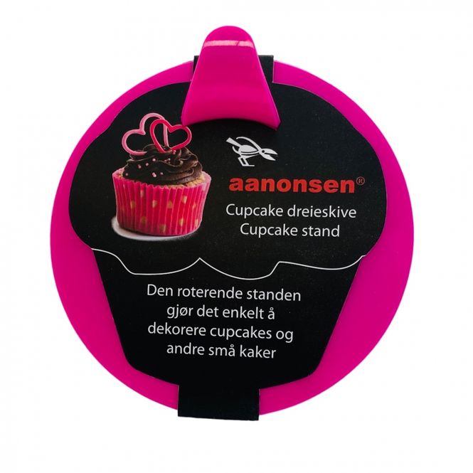 Hovedbilde Cupcake dreieskive/stand