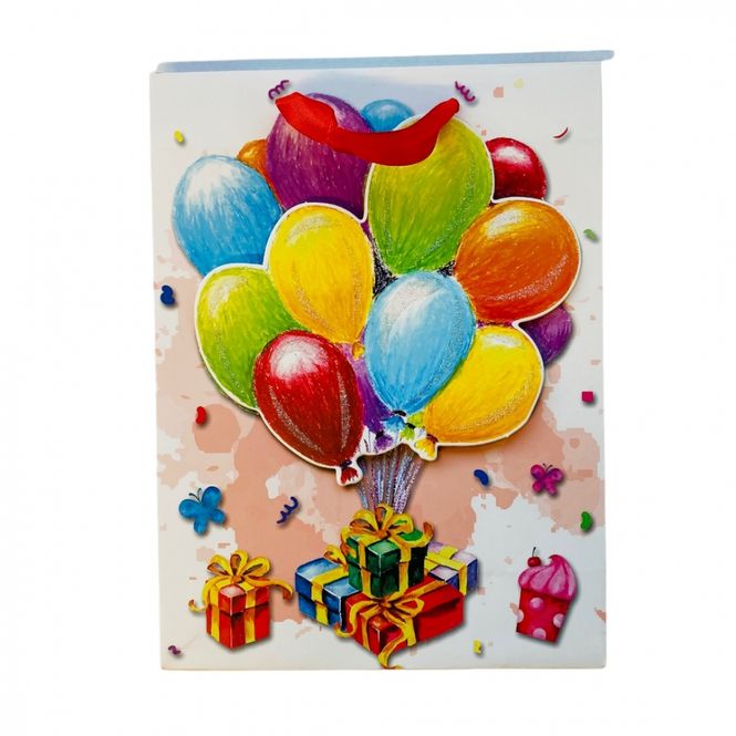 Hovedbilde GAVEPOSE MED 3D-EFFEKT Ballonger